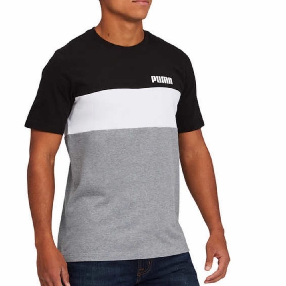 PUMA Men’s Double Down Tee size Large NWT